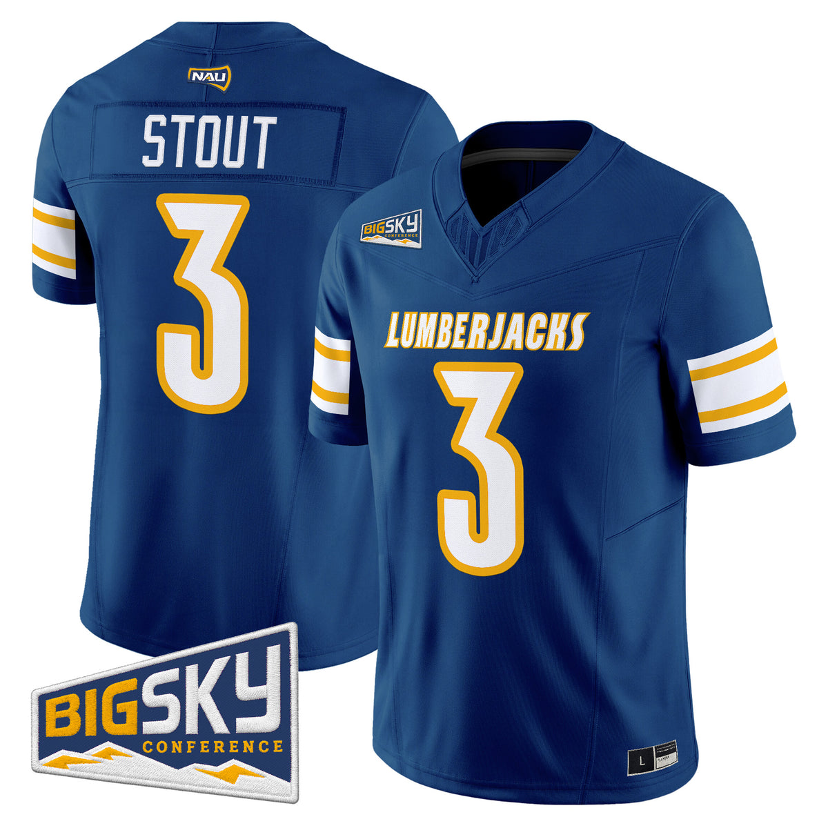 Northern Arizona Lumberjacks 2026 Vapor Limited Jersey - Stitched