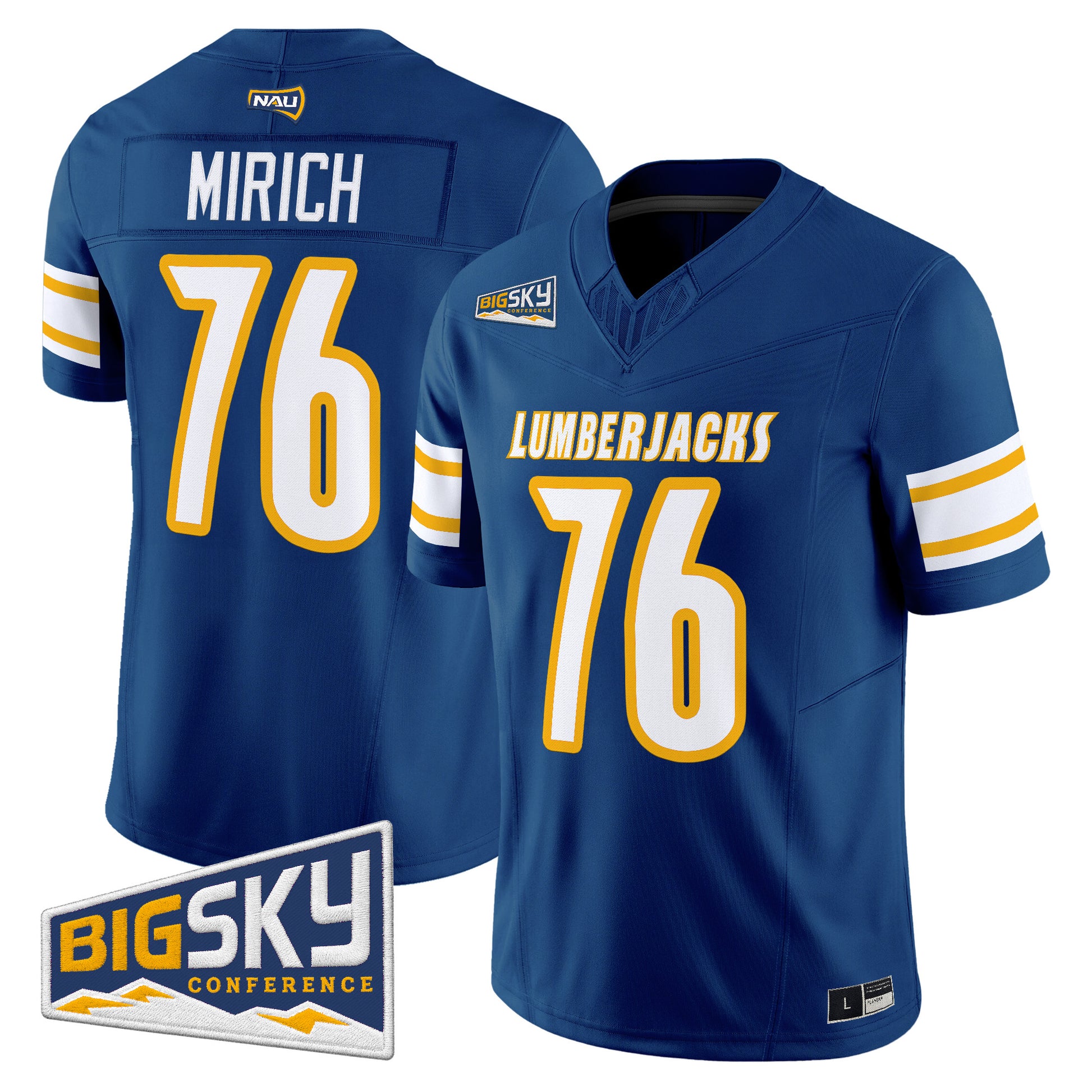 Northern Arizona Lumberjacks 2026 Vapor Limited Jersey - Stitched