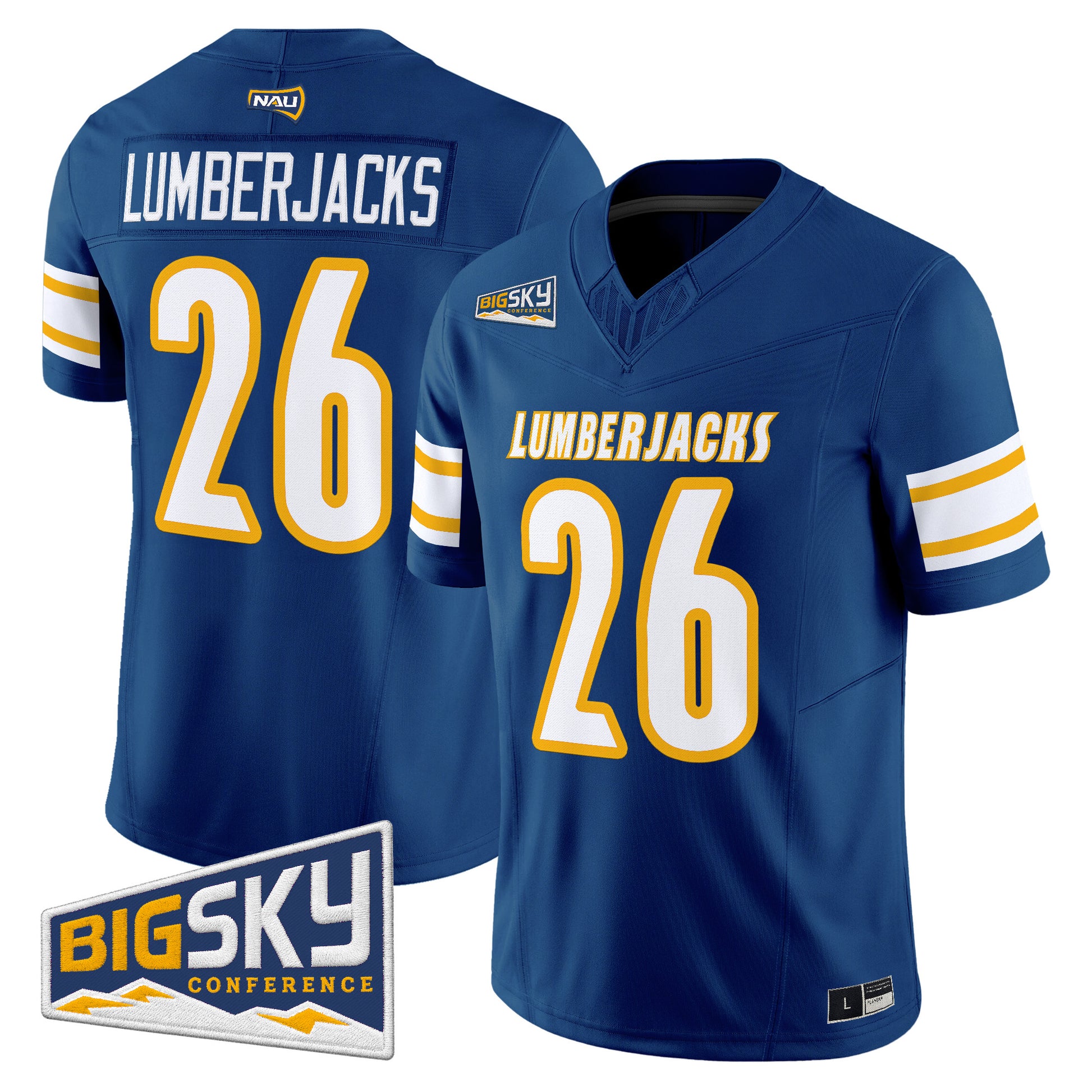 Northern Arizona Lumberjacks 2026 Vapor Limited Jersey - Stitched