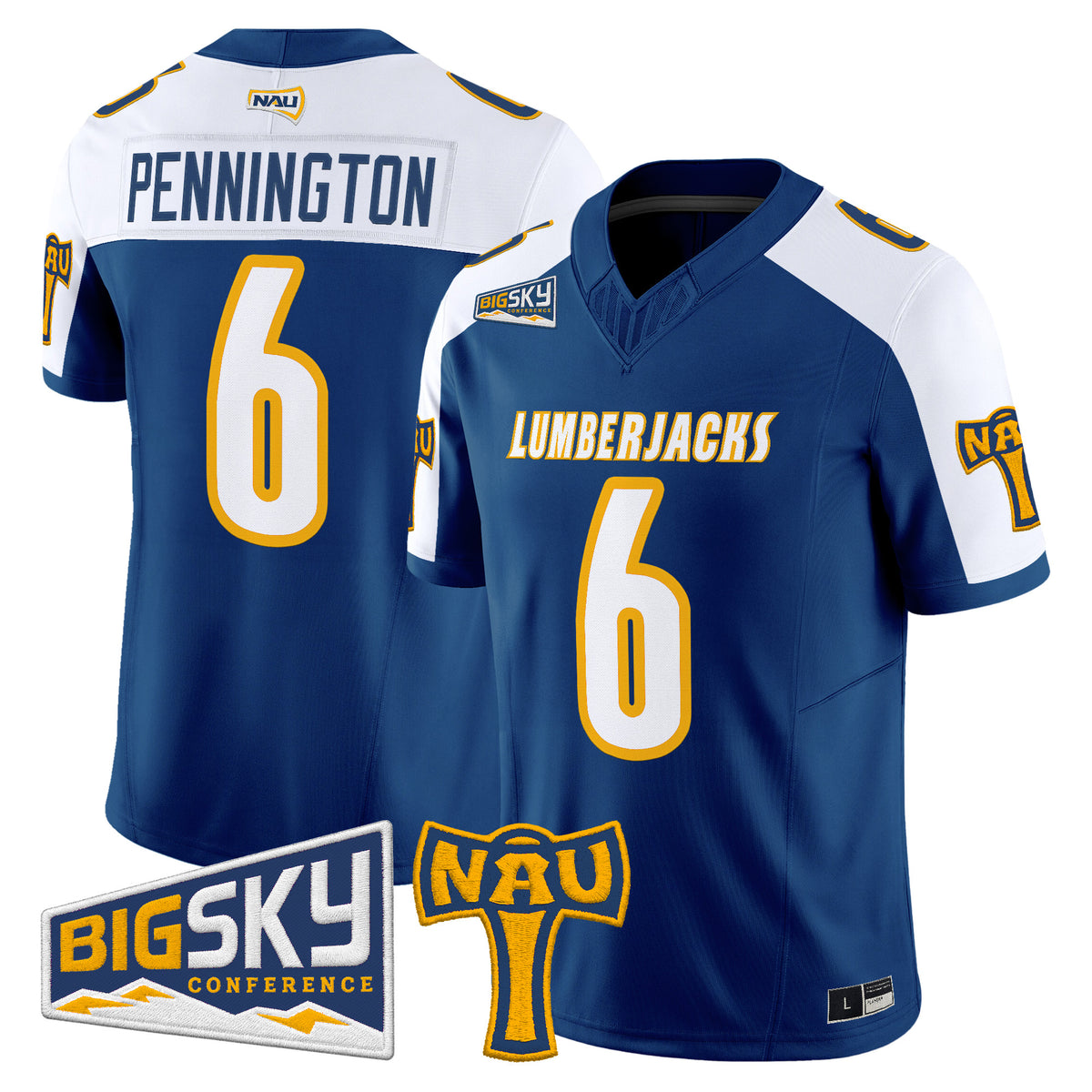 Northern Arizona Lumberjacks 2026 Vapor Limited Jersey - Stitched