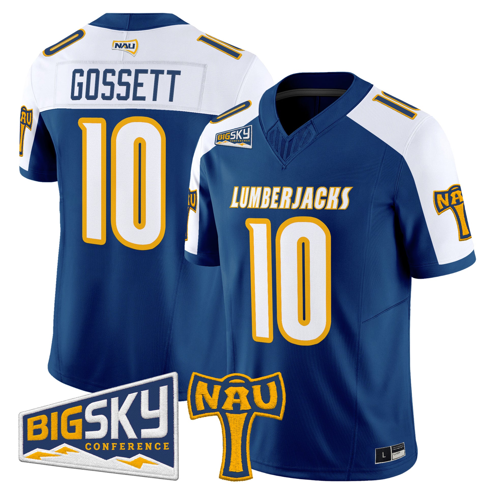 Northern Arizona Lumberjacks 2026 Vapor Limited Jersey - Stitched