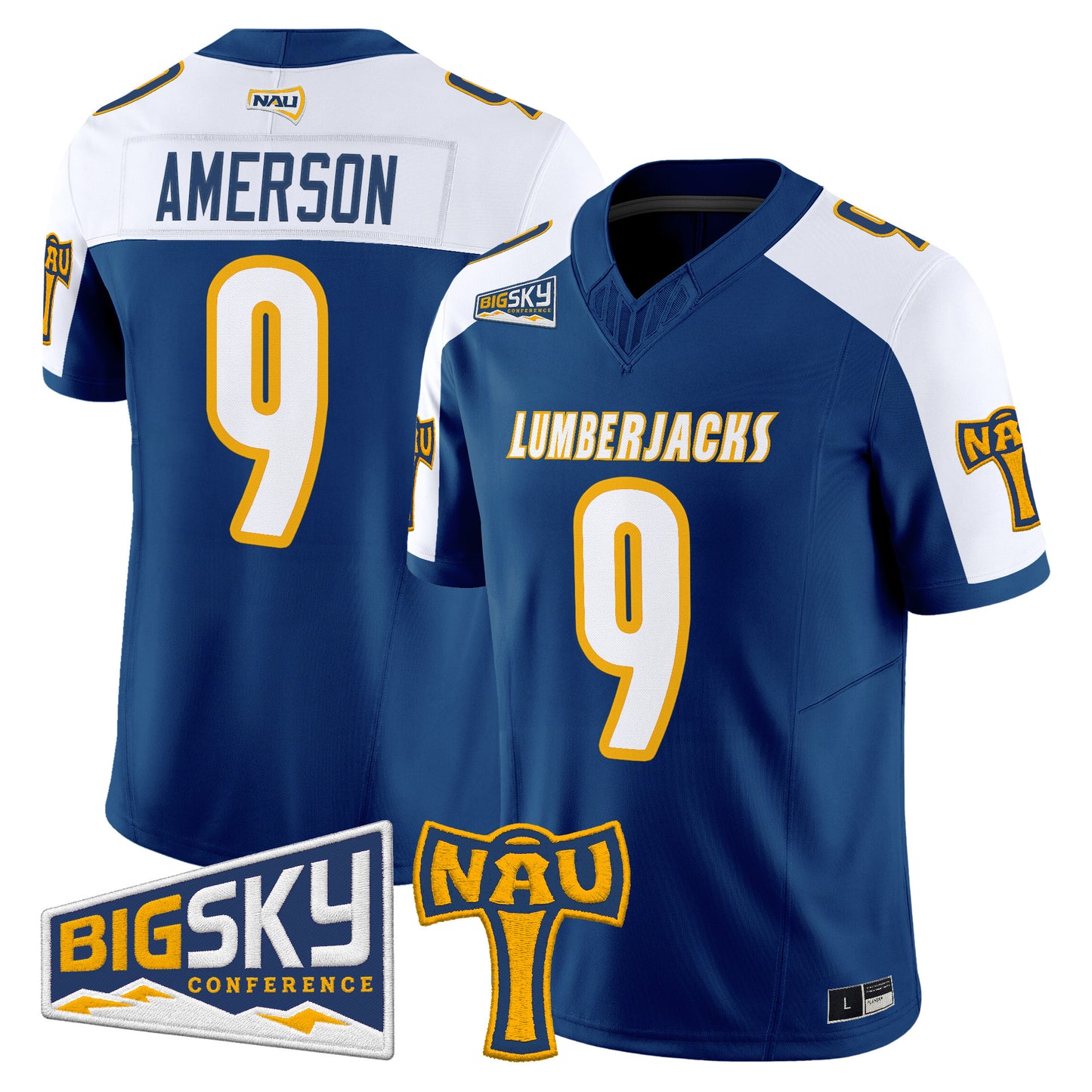 Northern Arizona Lumberjacks 2026 Vapor Limited Jersey - Stitched