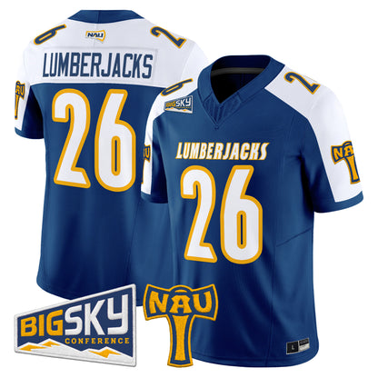 Northern Arizona Lumberjacks 2026 Vapor Limited Jersey - Stitched