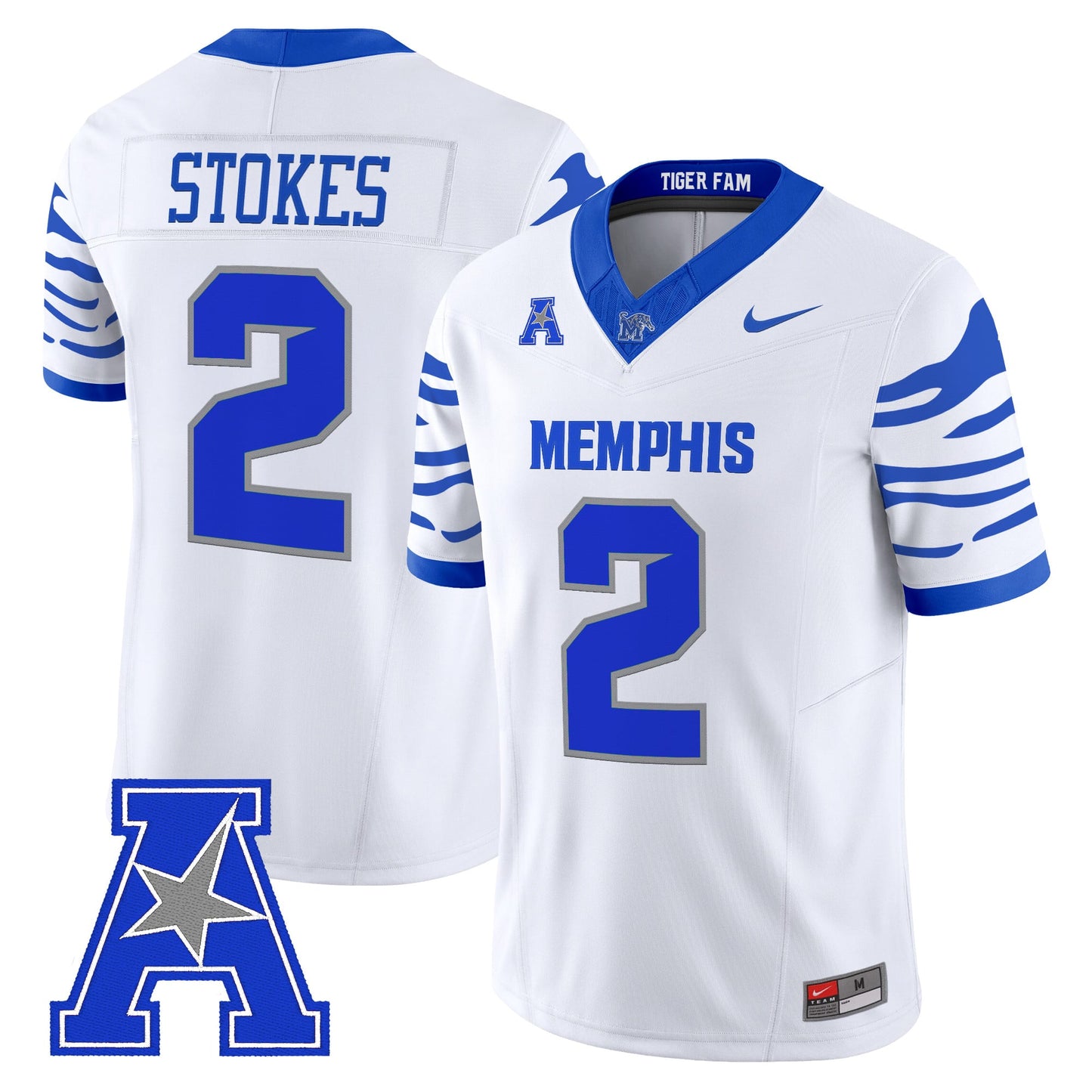Memphis Tigers 2026 Vapor Limited Jersey - Stitched