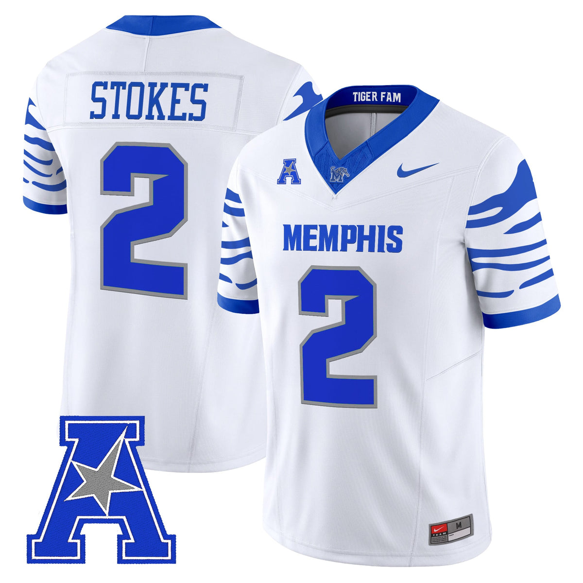 Memphis Tigers 2026 Vapor Limited Jersey - Stitched