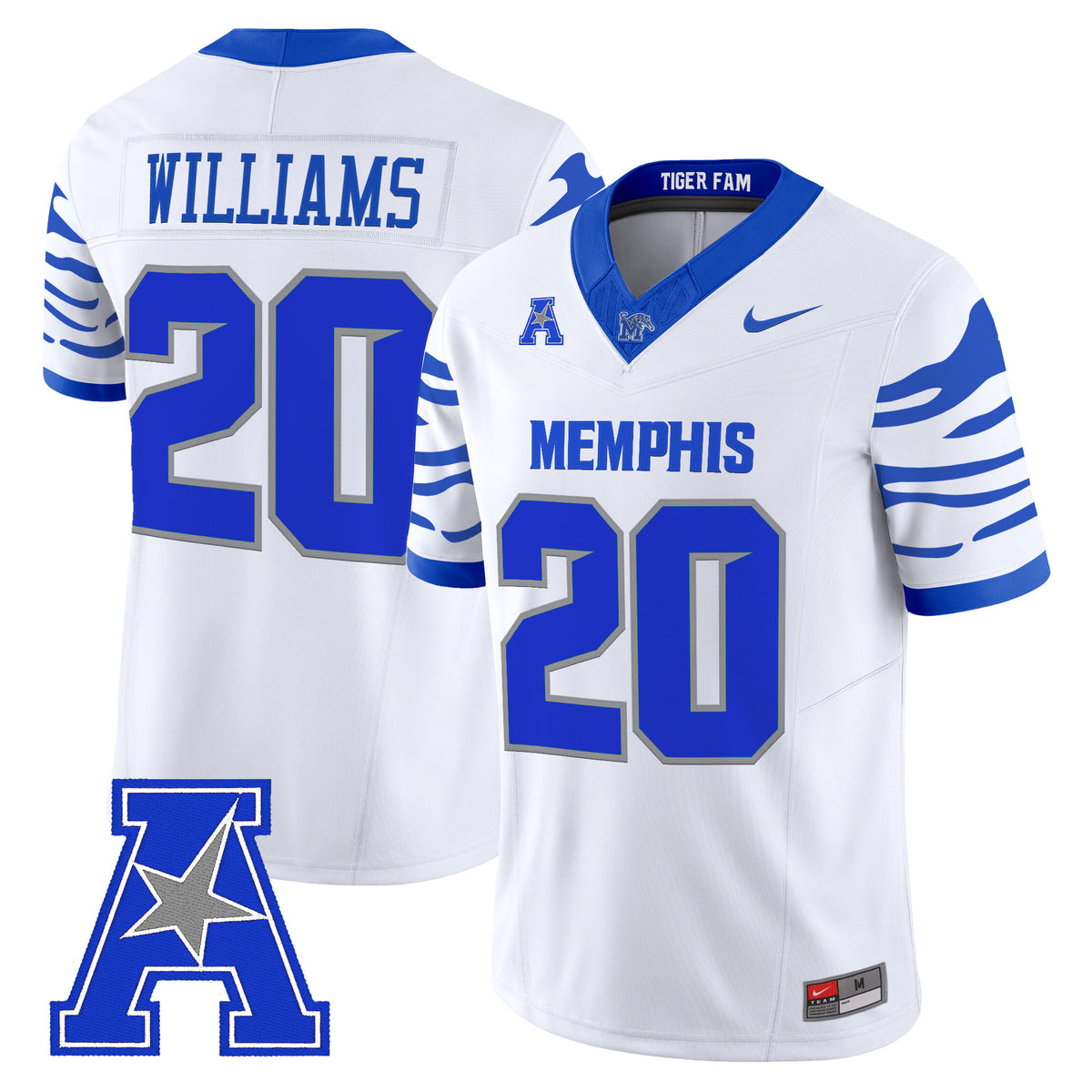 Memphis Tigers 2026 Vapor Limited Jersey - Stitched