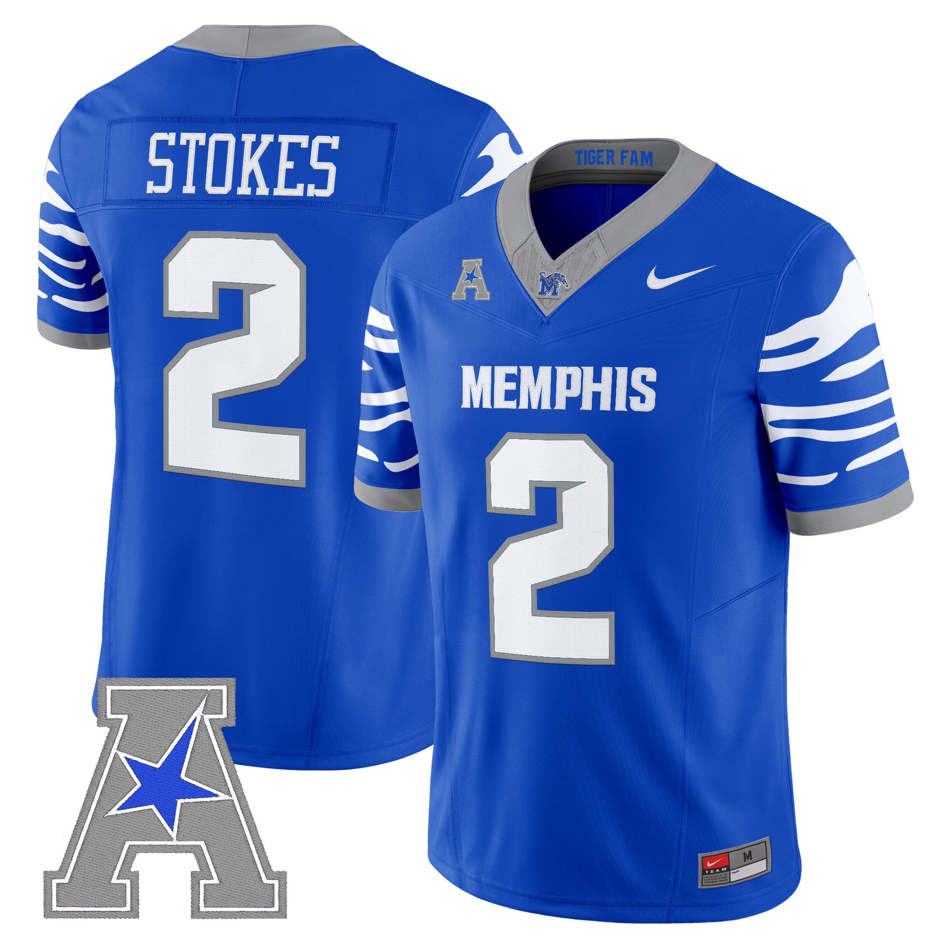 Memphis Tigers 2026 Vapor Limited Jersey - Stitched