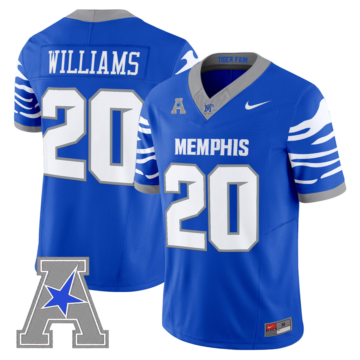 Memphis Tigers 2026 Vapor Limited Jersey - Stitched