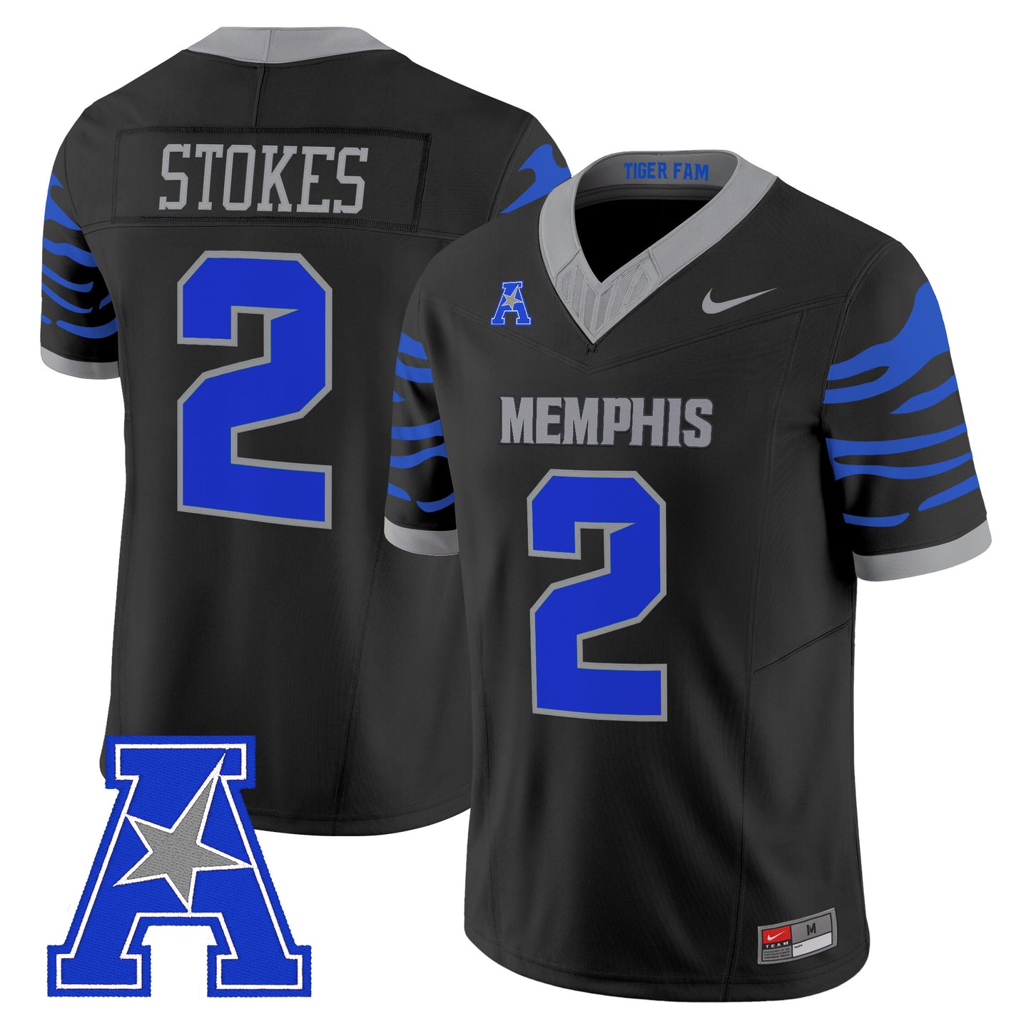 Memphis Tigers 2026 Vapor Limited Jersey - Stitched
