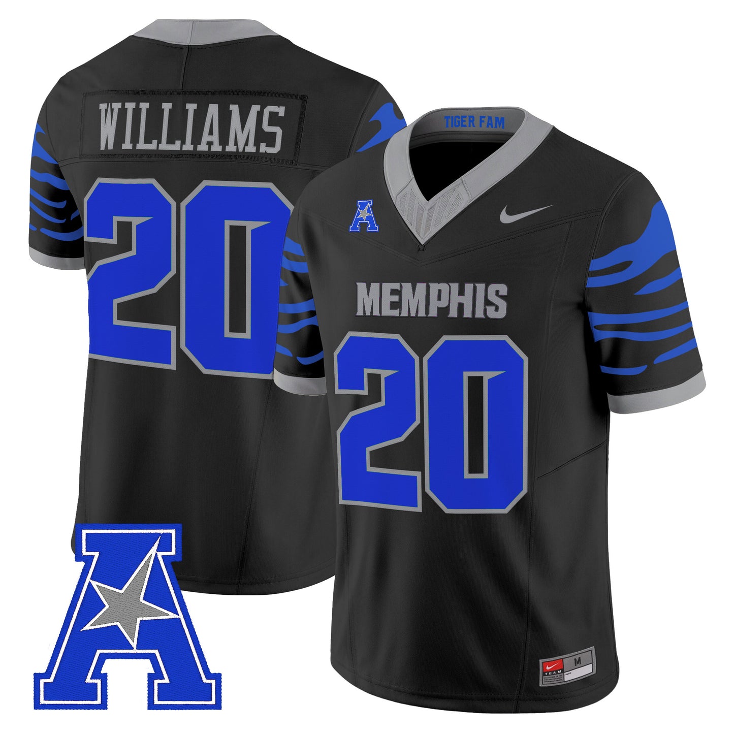 Memphis Tigers 2026 Vapor Limited Jersey - Stitched
