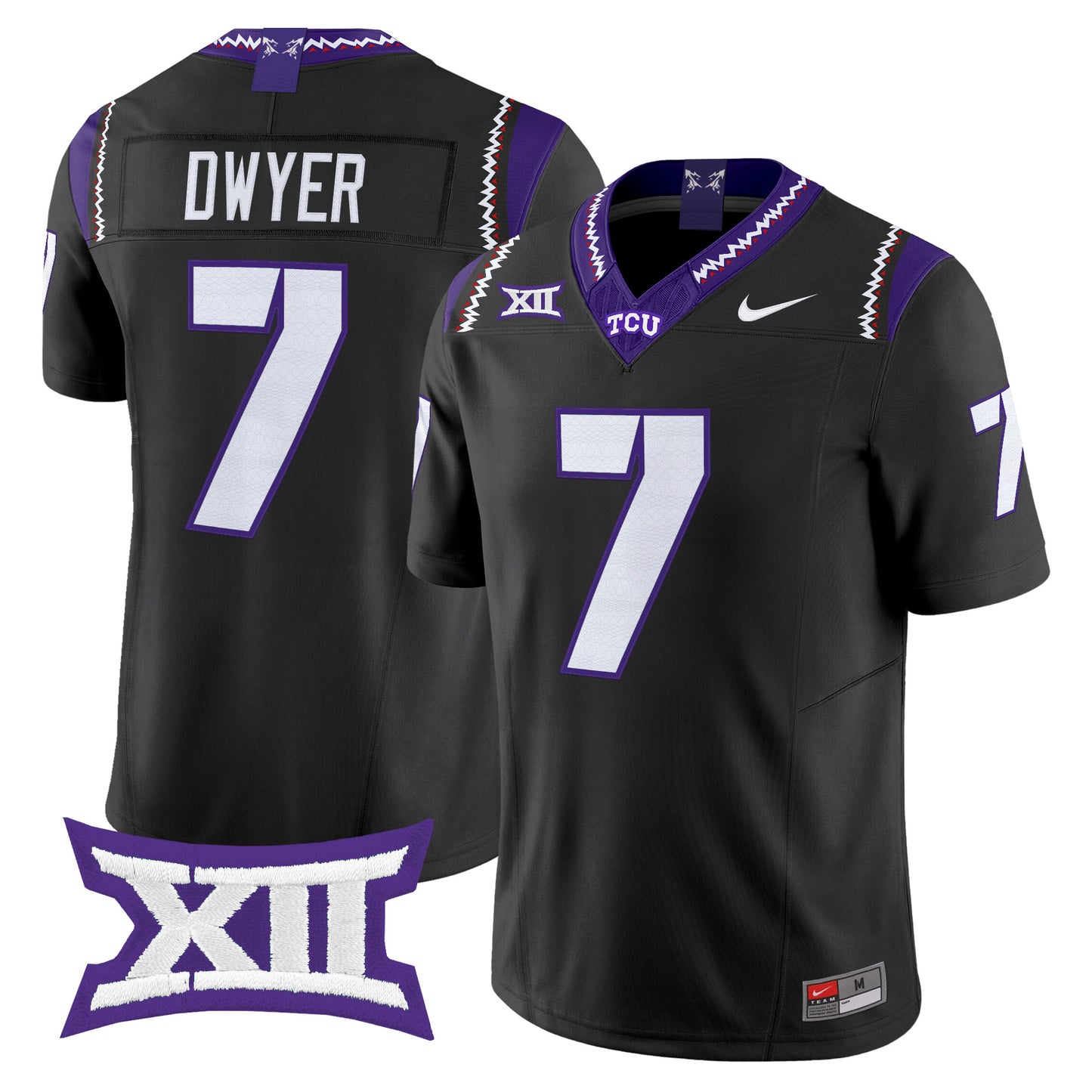 TCU Horned Frogs 2026 Vapor Limited Jersey - Stitched