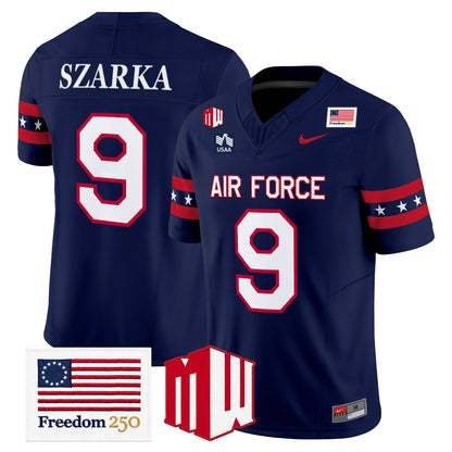 Air Force Falcons Freedom 250 Vapor Limited Jersey - Stitched
