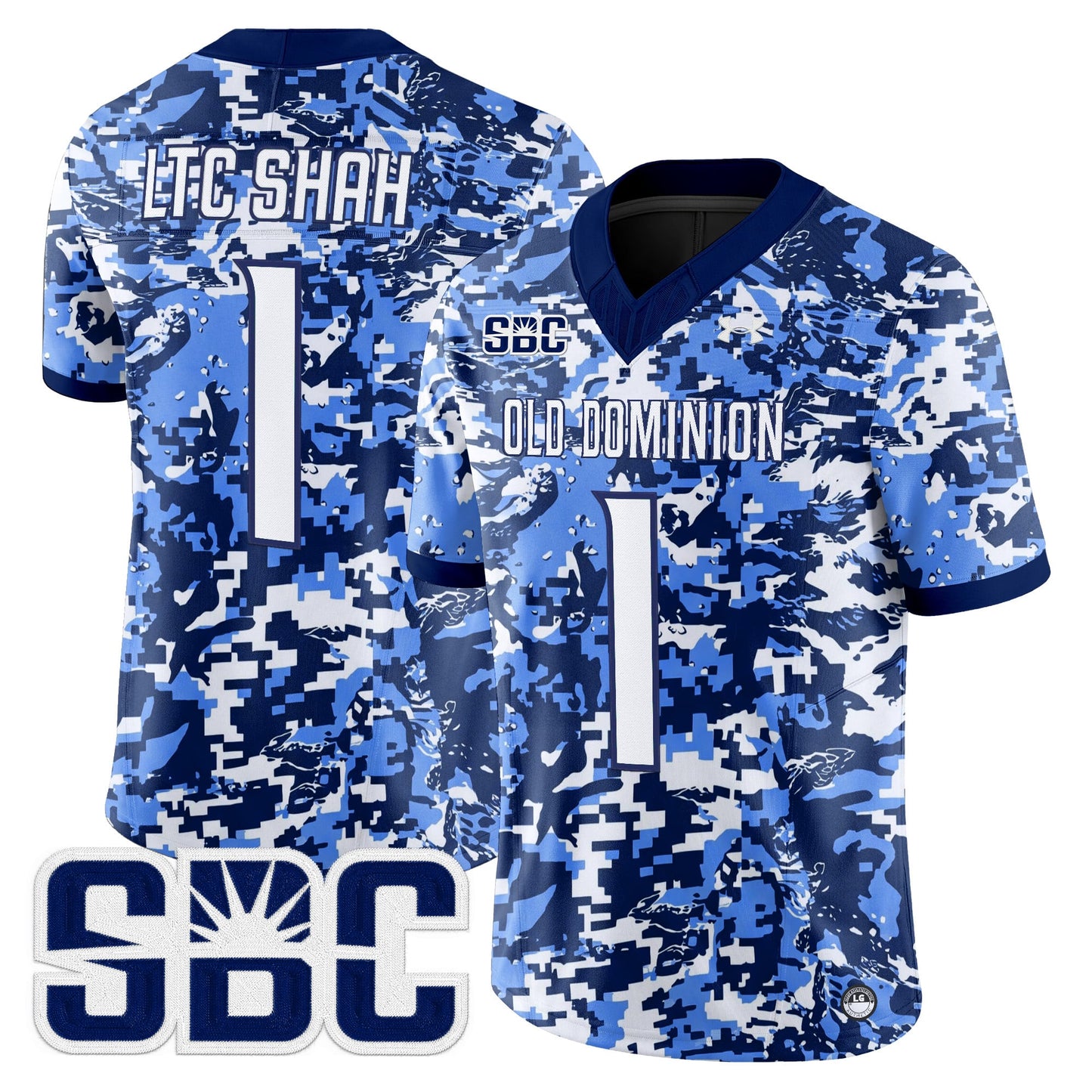 Old Dominion Monarchs Digital Camo Vapor Limited Jersey - Stitched
