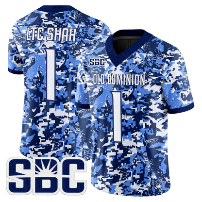 Old Dominion Monarchs Digital Camo Vapor Limited Jersey - Stitched