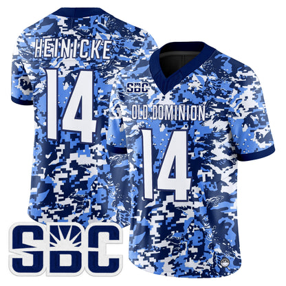 Old Dominion Monarchs Digital Camo Vapor Limited Jersey - Stitched