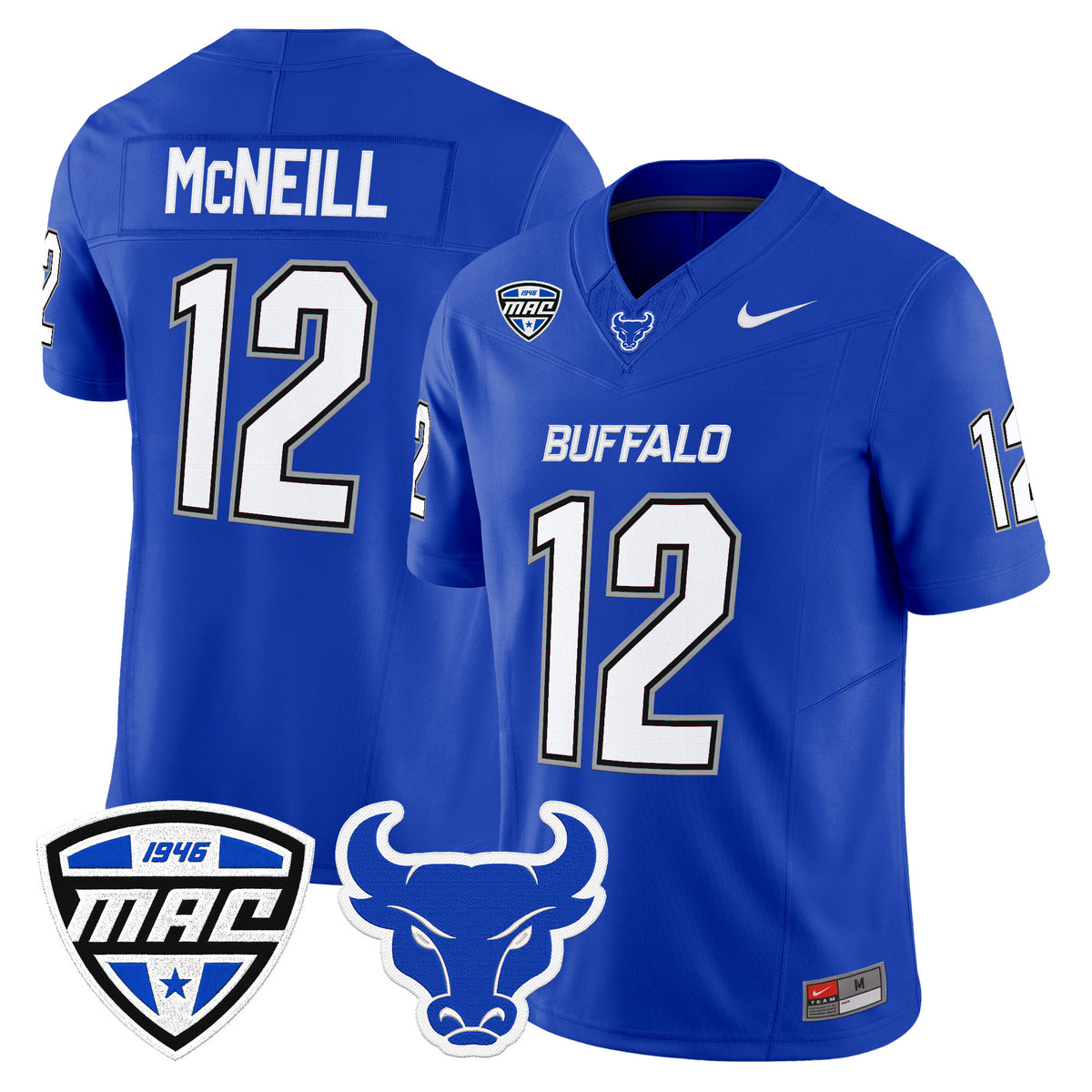 Men's Buffalo Bulls 2026 Vapor Limited Jersey - All Stitched