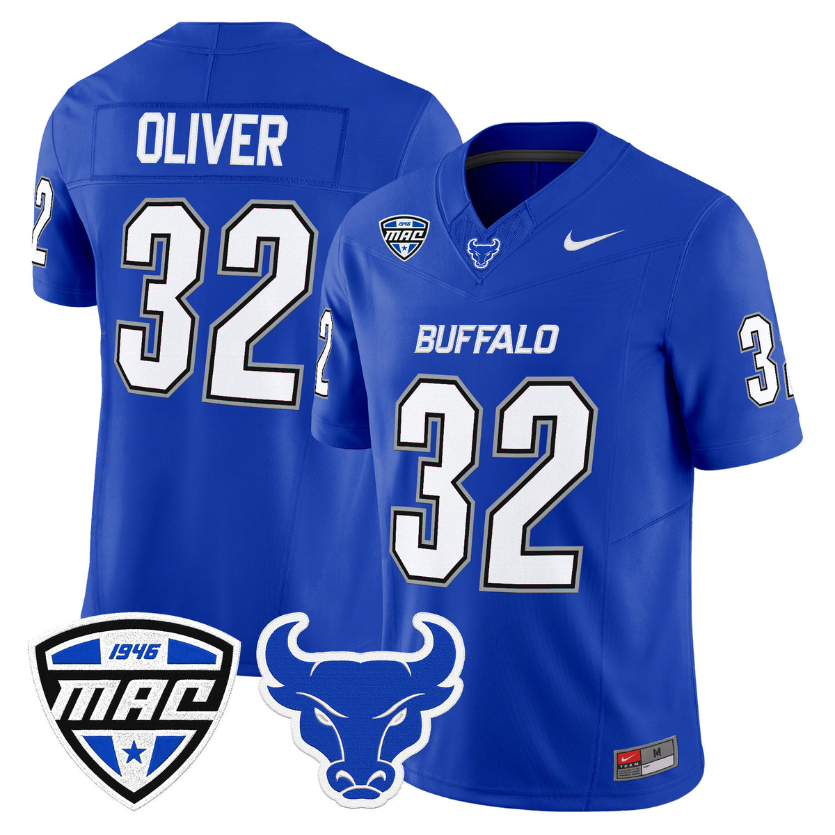 Men's Buffalo Bulls 2026 Vapor Limited Jersey - All Stitched