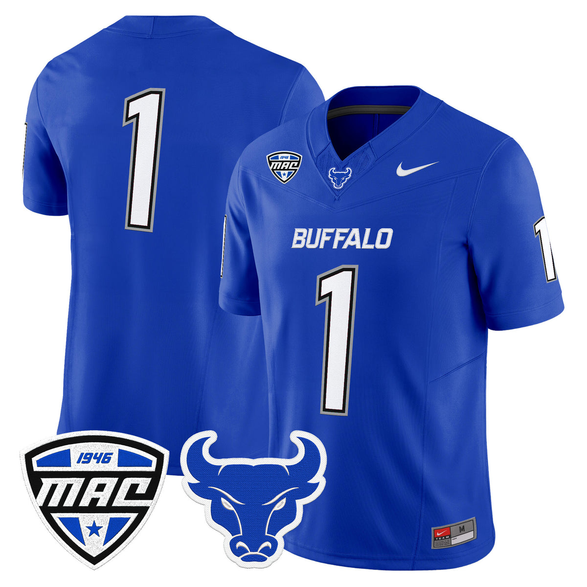 Men's Buffalo Bulls 2026 Vapor Limited Jersey - All Stitched