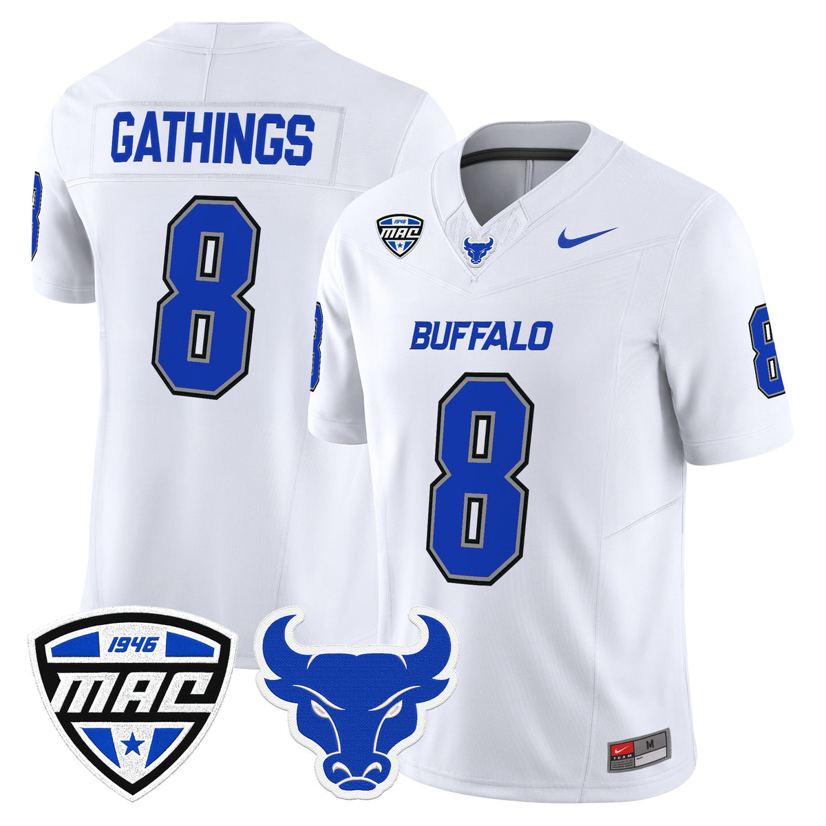 Men's Buffalo Bulls 2026 Vapor Limited Jersey - All Stitched