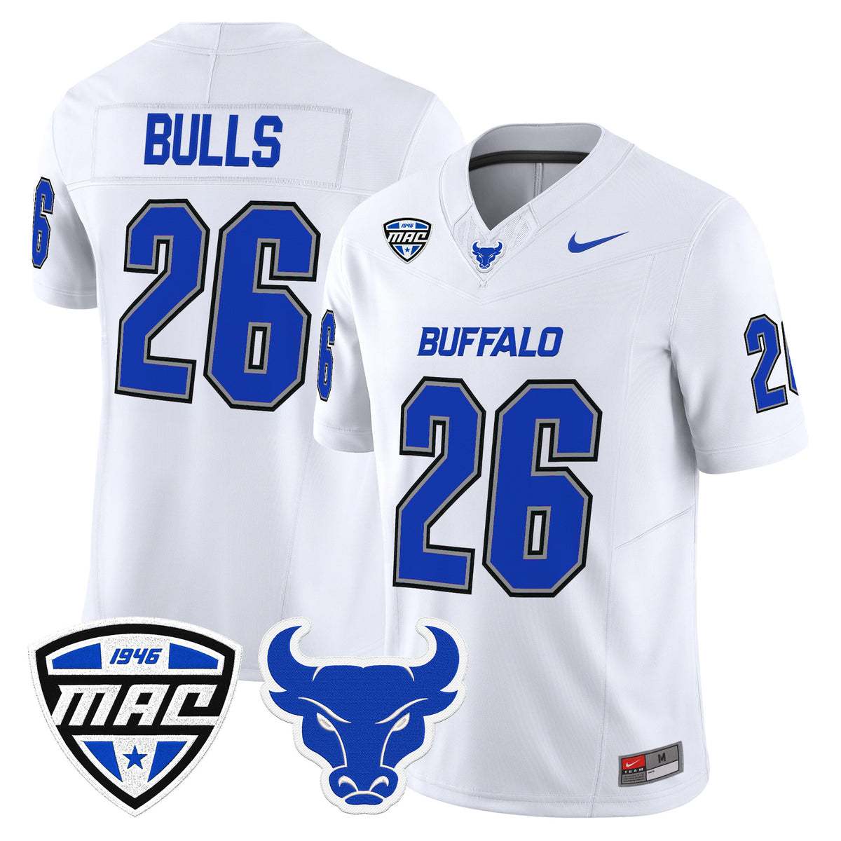 Men's Buffalo Bulls 2026 Vapor Limited Jersey - All Stitched