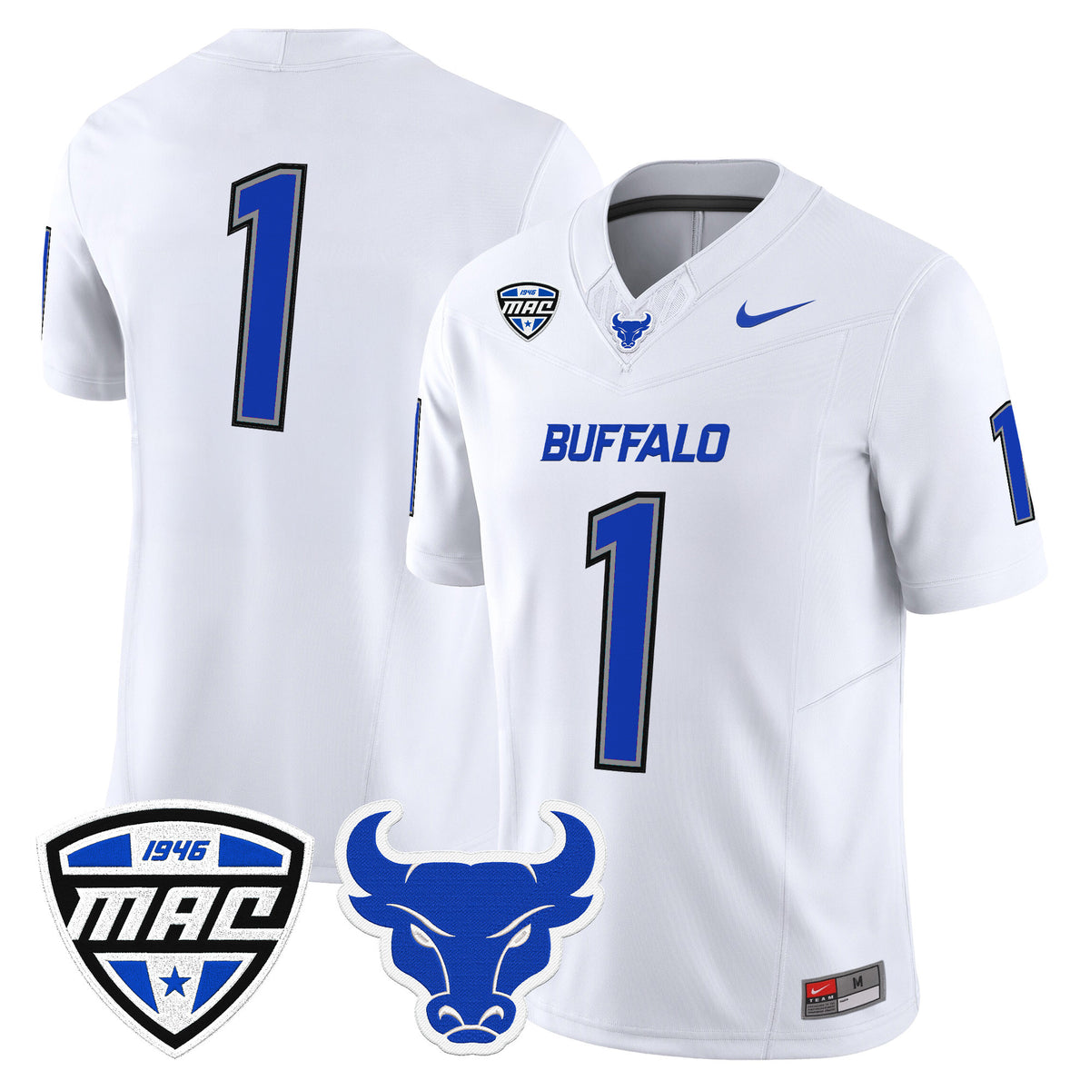 Men's Buffalo Bulls 2026 Vapor Limited Jersey - All Stitched