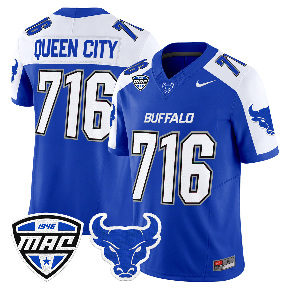 Men's Buffalo Bulls 2026 Vapor Limited Jersey - All Stitched