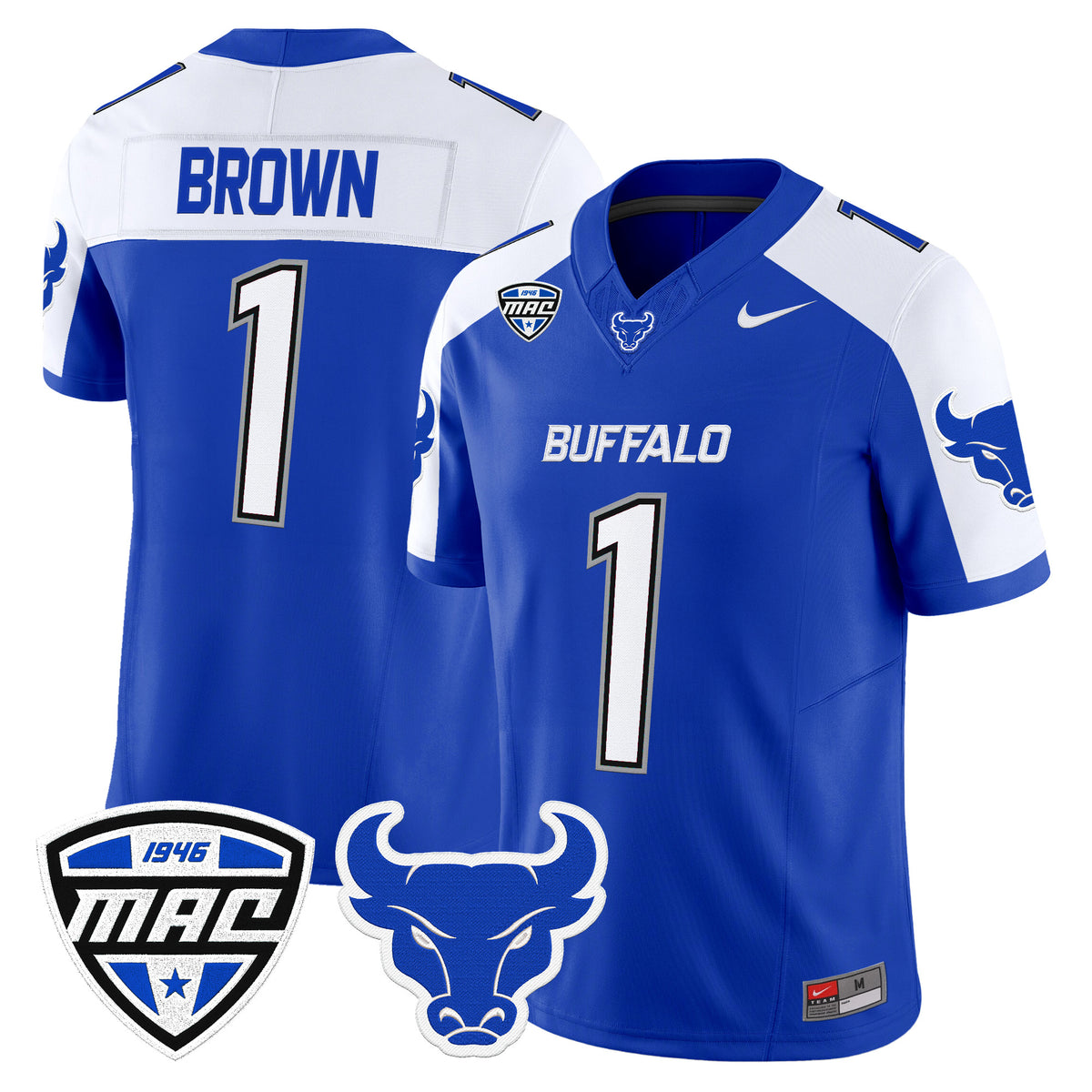 Men's Buffalo Bulls 2026 Vapor Limited Jersey - All Stitched