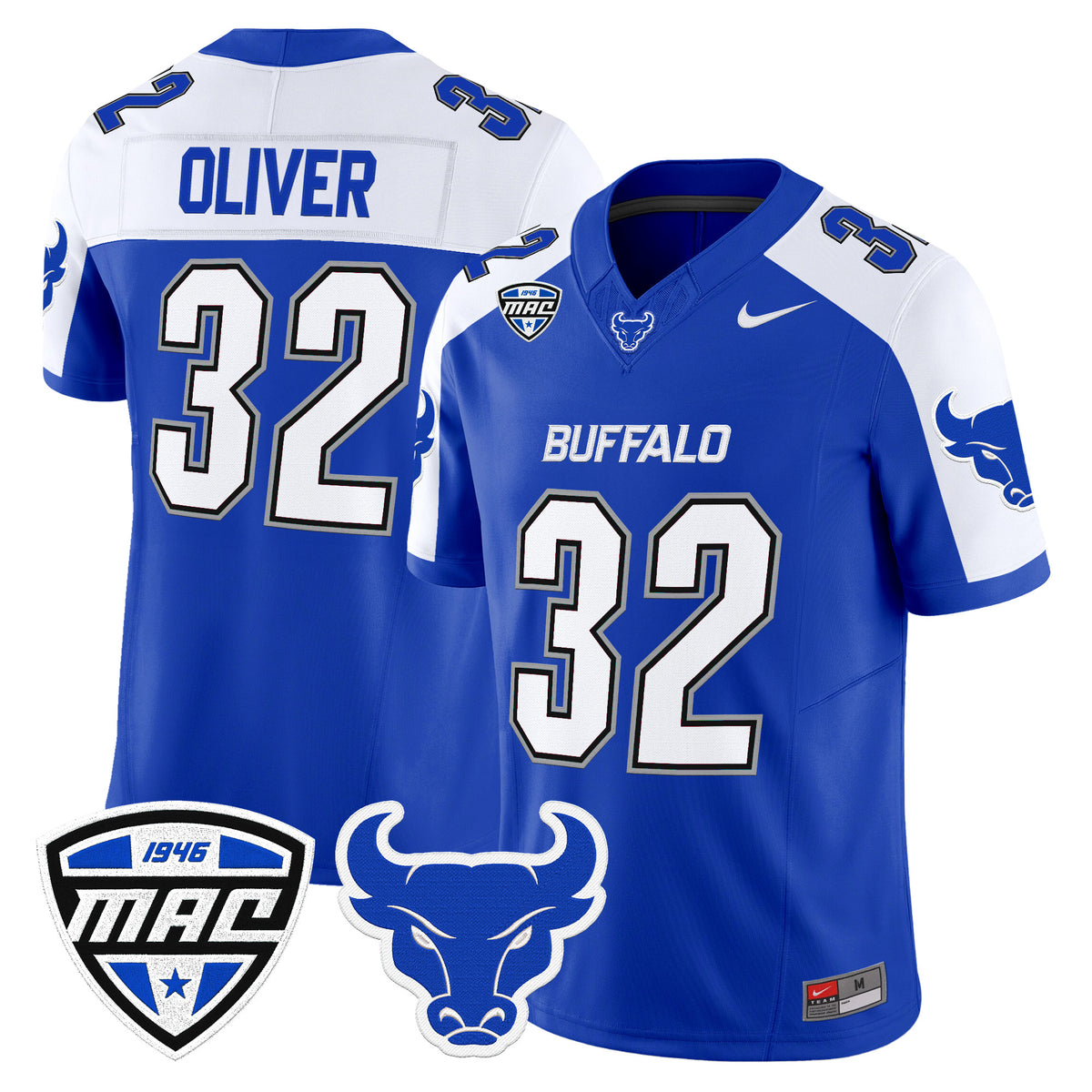 Men's Buffalo Bulls 2026 Vapor Limited Jersey - All Stitched