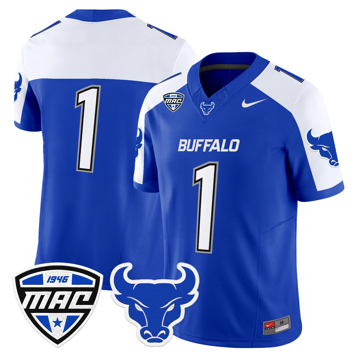 Men's Buffalo Bulls 2026 Vapor Limited Jersey - All Stitched
