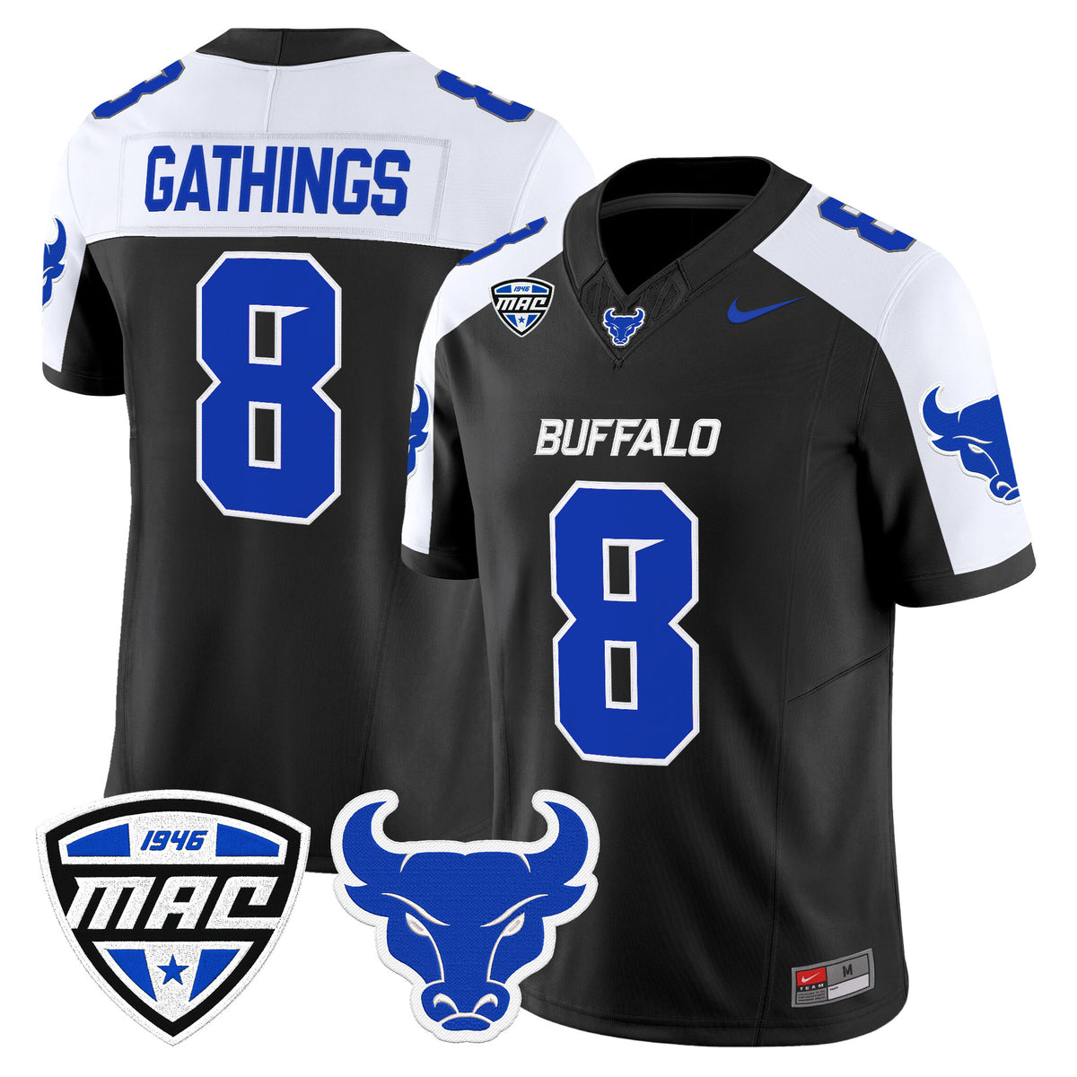 Men's Buffalo Bulls 2026 Vapor Limited Jersey - All Stitched