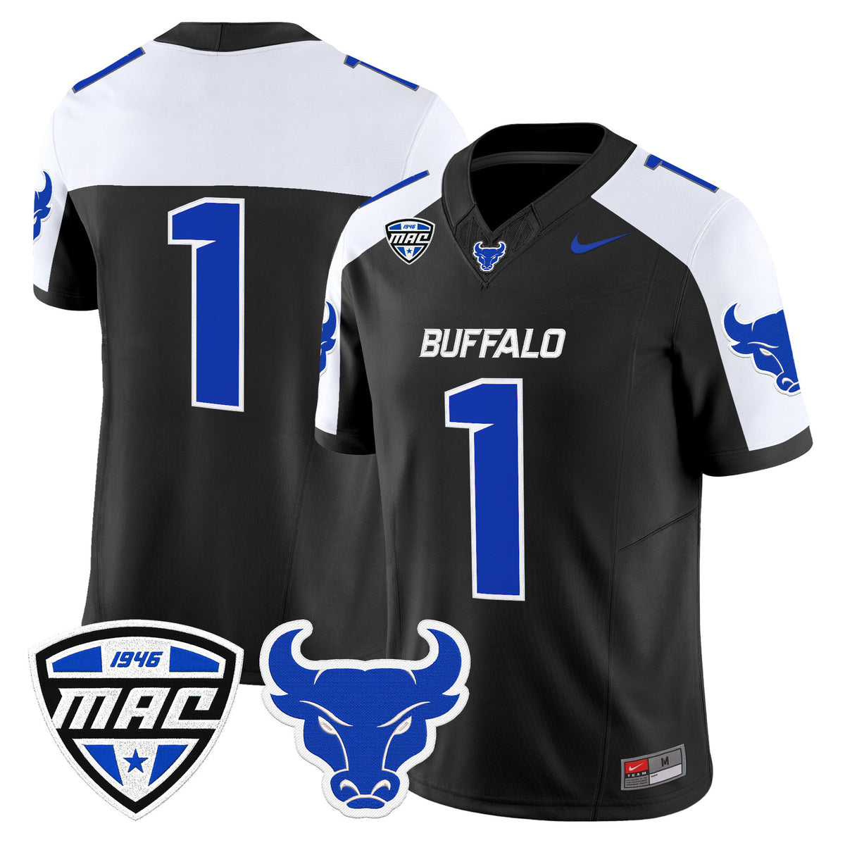 Men's Buffalo Bulls 2026 Vapor Limited Jersey - All Stitched