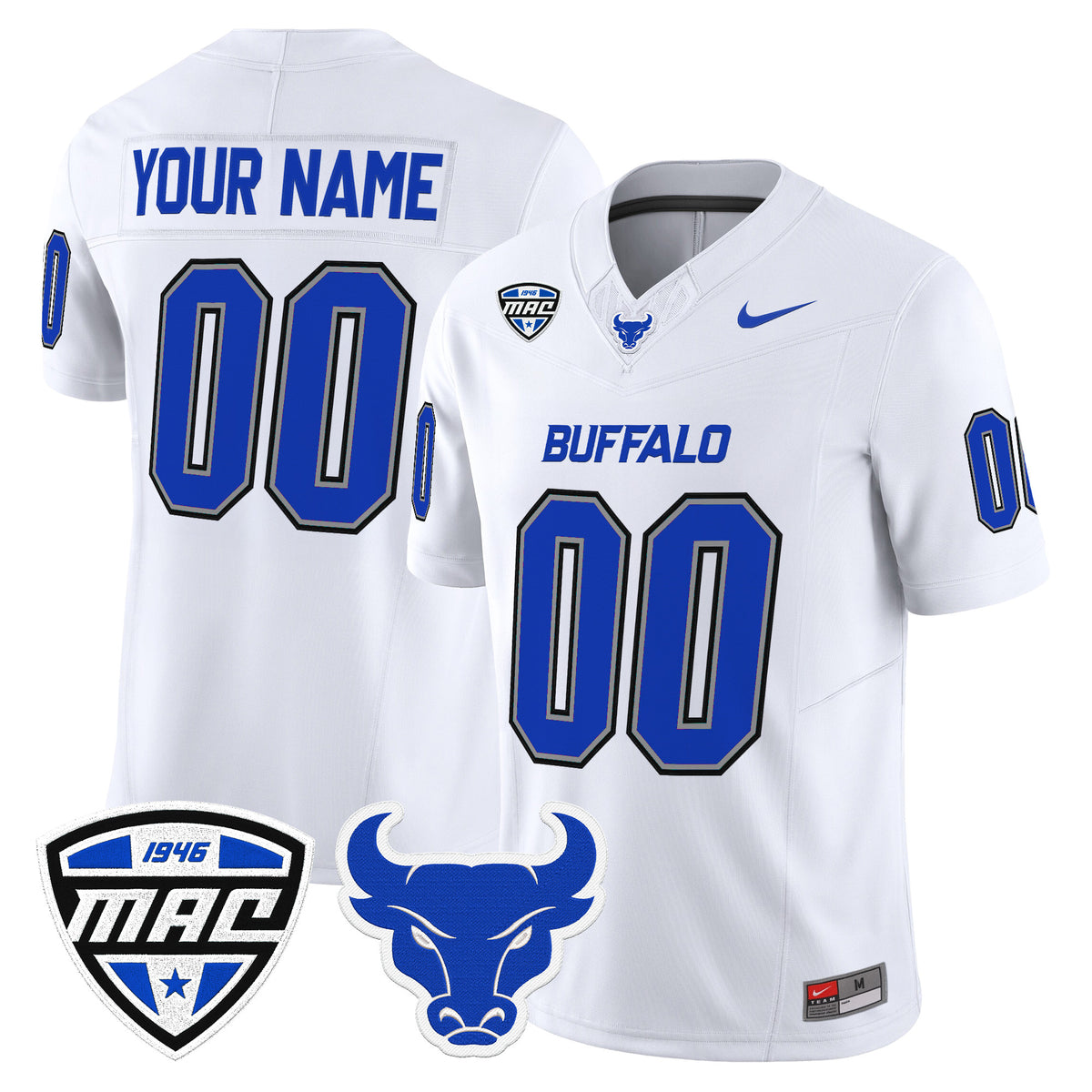 Buffalo Bulls 2026 Vapor Limited Custom Jersey - All Stitched