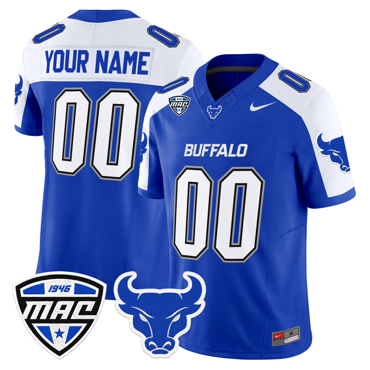Buffalo Bulls 2026 Vapor Limited Custom Jersey - All Stitched