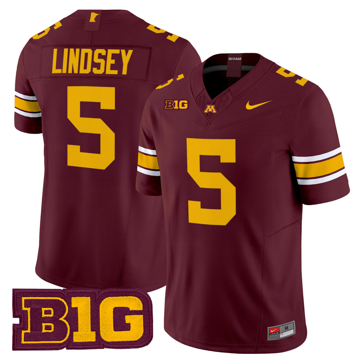 Men's Minnesota Golden Gophers 2026 Vapor Limited Jersey - All Stitched