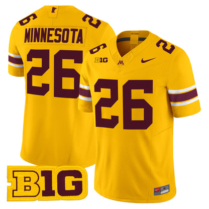 Men's Minnesota Golden Gophers 2026 Vapor Limited Jersey - All Stitched