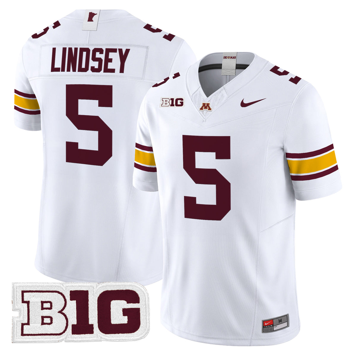 Men's Minnesota Golden Gophers 2026 Vapor Limited Jersey - All Stitched