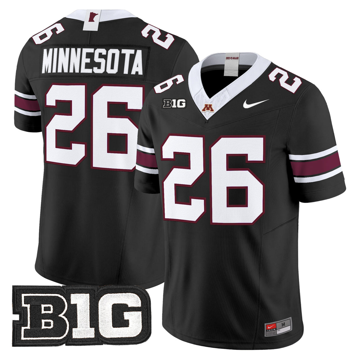 Men's Minnesota Golden Gophers 2026 Vapor Limited Jersey - All Stitched