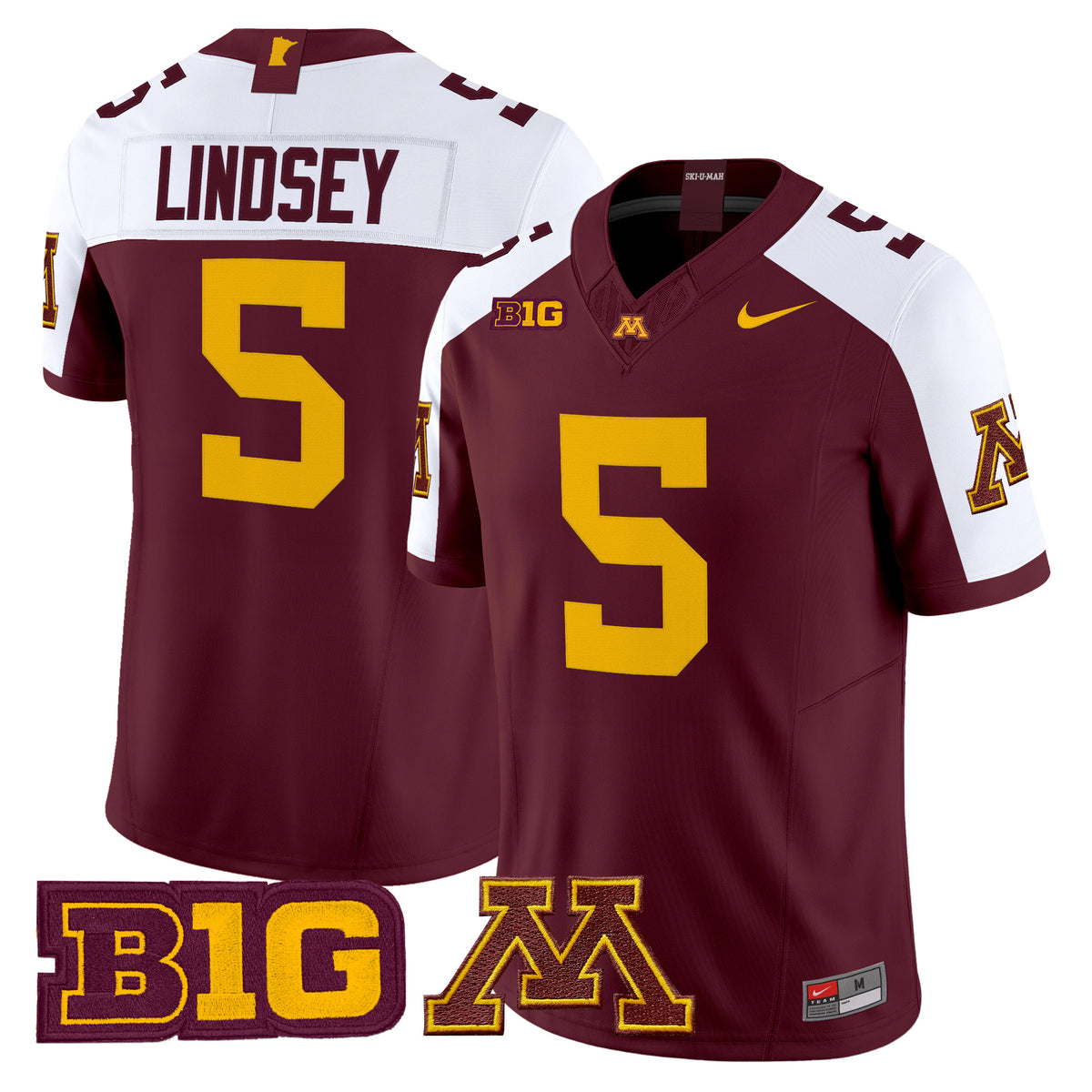 Men's Minnesota Golden Gophers 2026 Vapor Limited Jersey - All Stitched