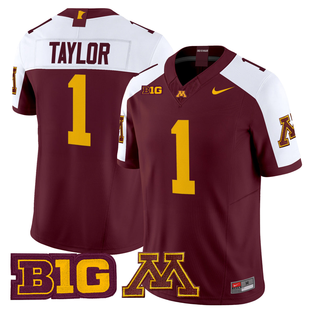 Men's Minnesota Golden Gophers 2026 Vapor Limited Jersey - All Stitched