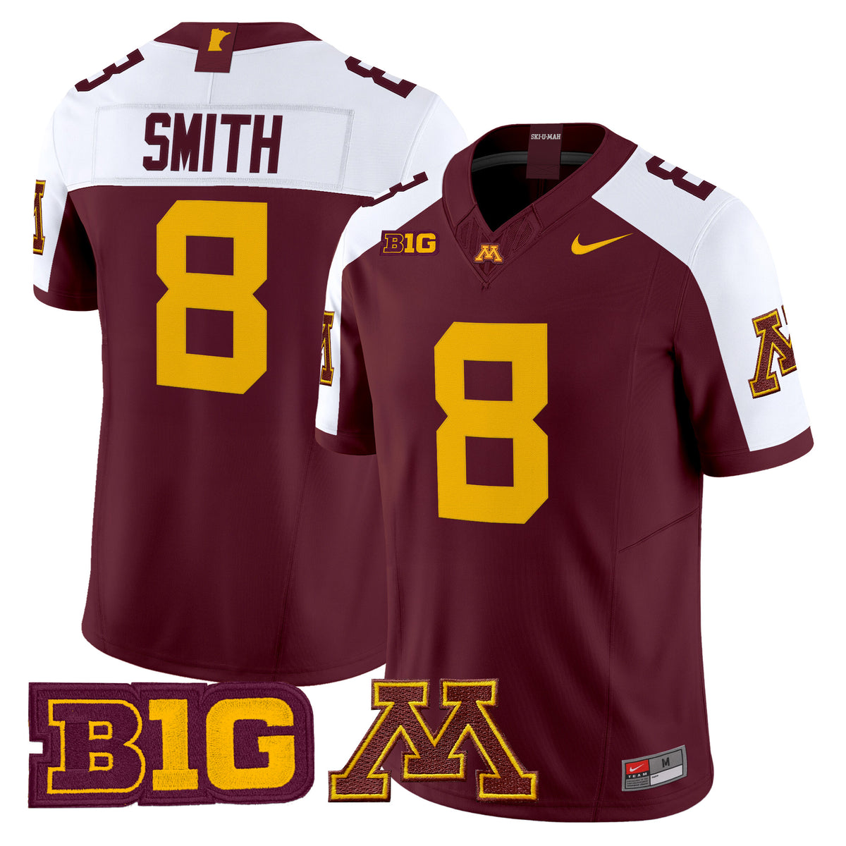 Men's Minnesota Golden Gophers 2026 Vapor Limited Jersey - All Stitched