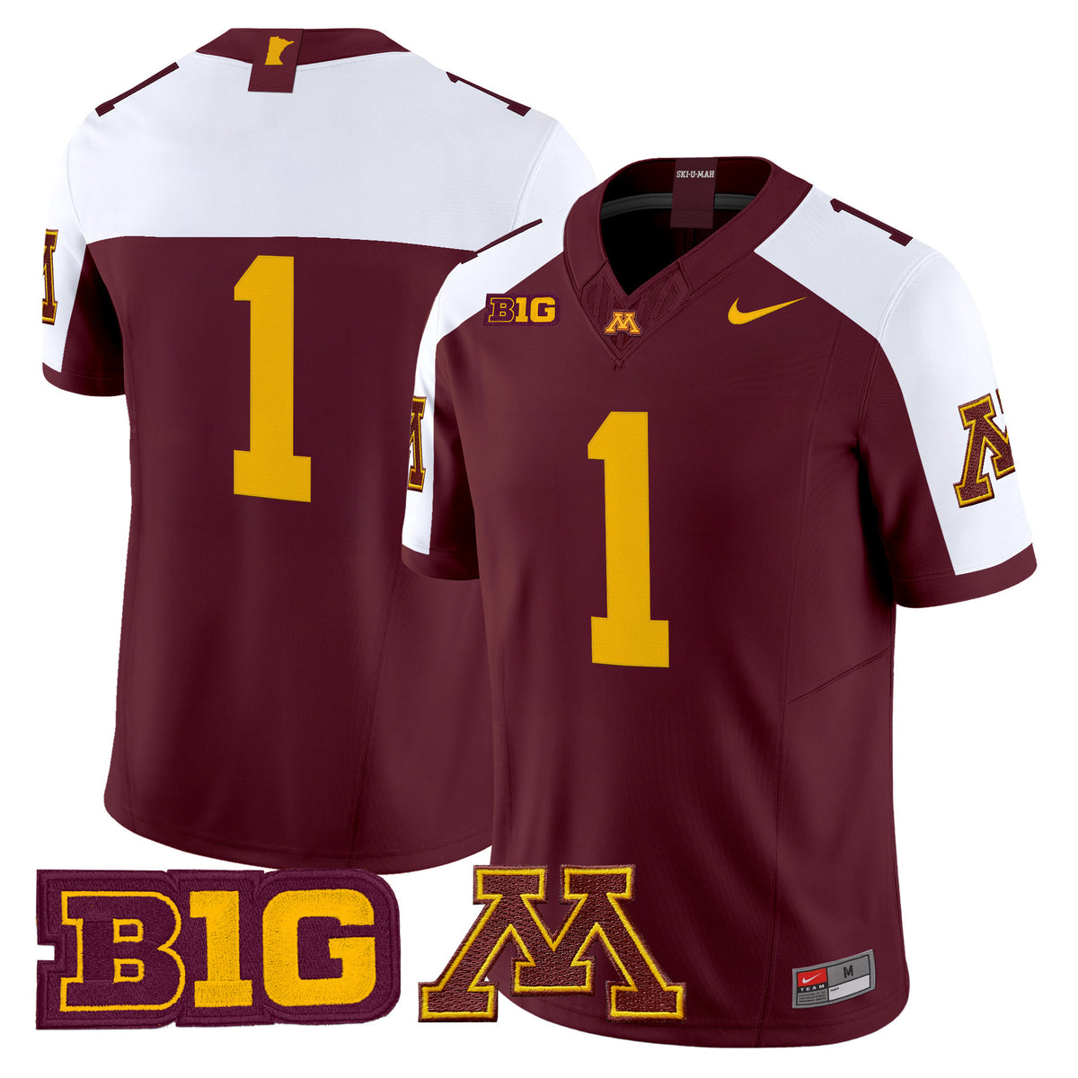 Men's Minnesota Golden Gophers 2026 Vapor Limited Jersey - All Stitched