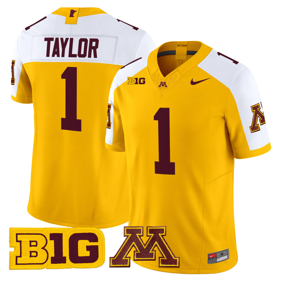 Men's Minnesota Golden Gophers 2026 Vapor Limited Jersey - All Stitched