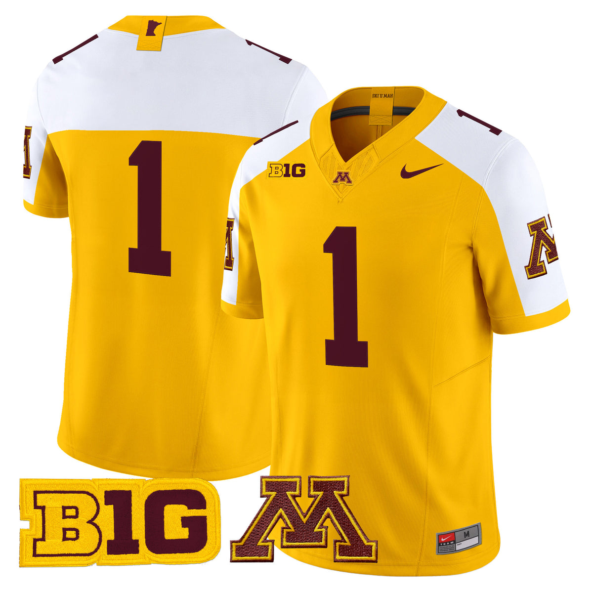 Men's Minnesota Golden Gophers 2026 Vapor Limited Jersey - All Stitched
