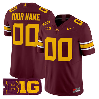 Minnesota Golden Gophers 2026 Vapor Limited Custom Jersey - All Stitched