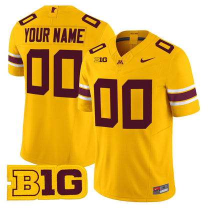 Minnesota Golden Gophers 2026 Vapor Limited Custom Jersey - All Stitched