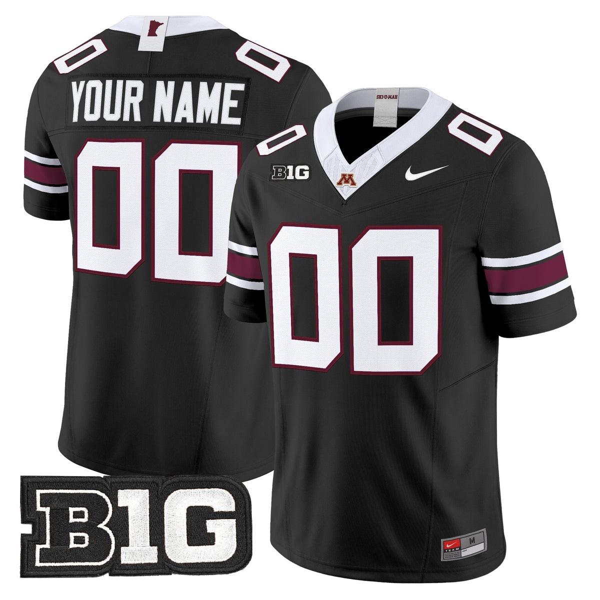 Minnesota Golden Gophers 2026 Vapor Limited Custom Jersey - All Stitched