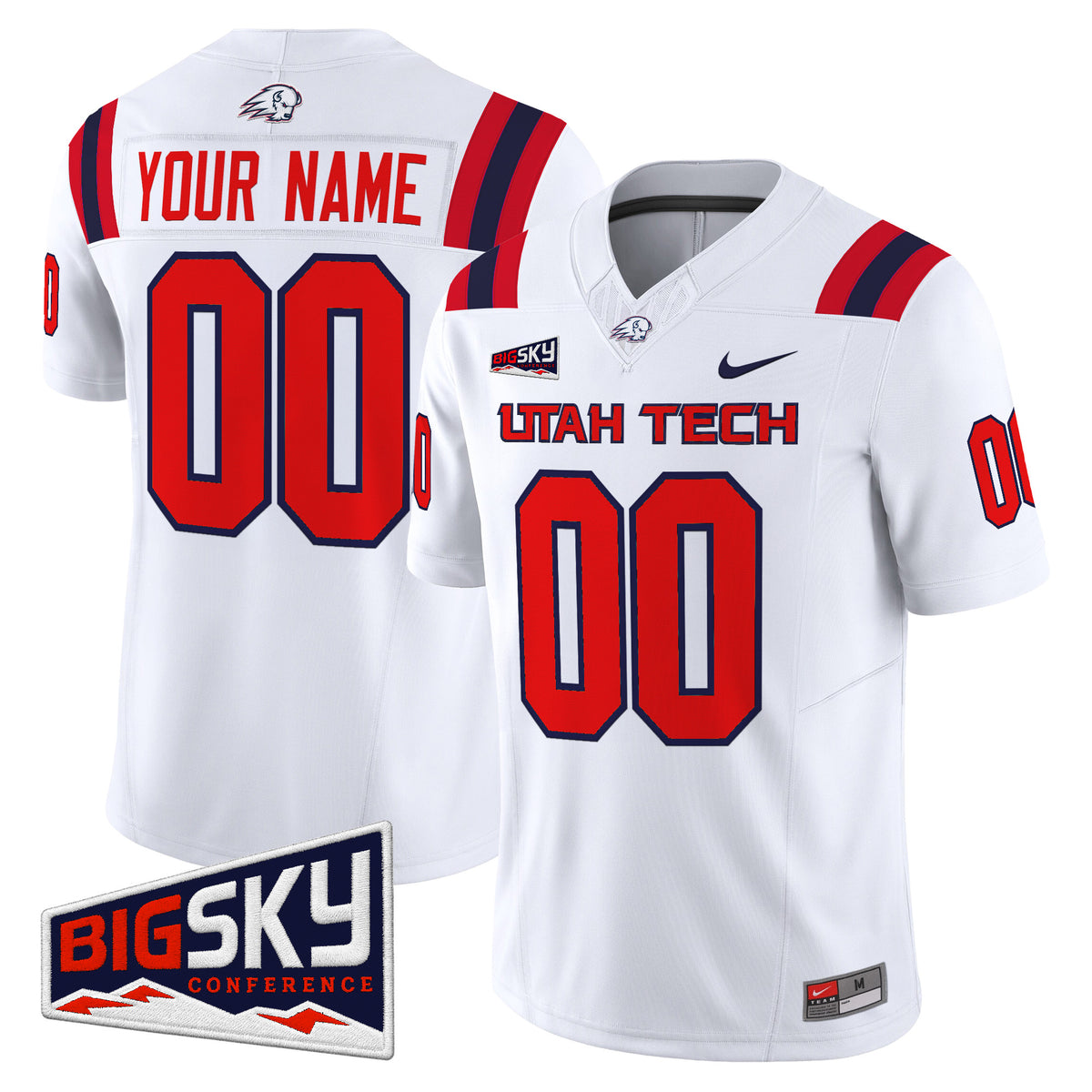 Utah Tech Trailblazers 2026 Vapor Limited Custom Jersey - All Stitched
