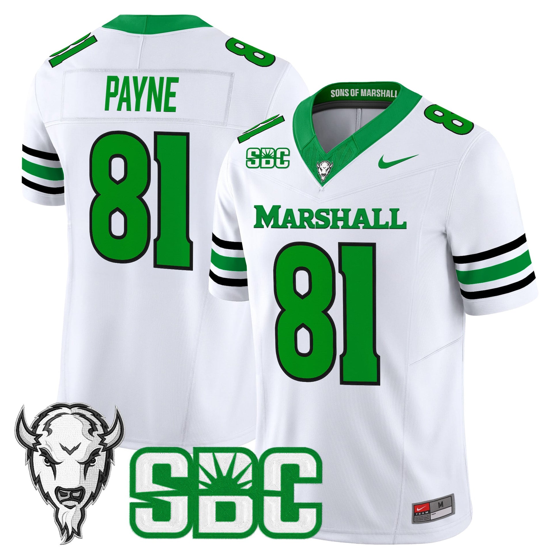  Marshall Thundering Herd 2026 Vapor Limited Jersey - Stitched
