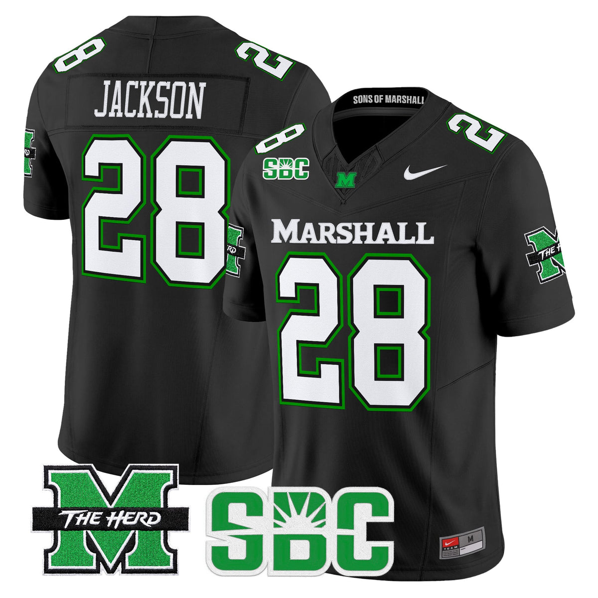  Marshall Thundering Herd 2026 Vapor Limited Jersey - Stitched