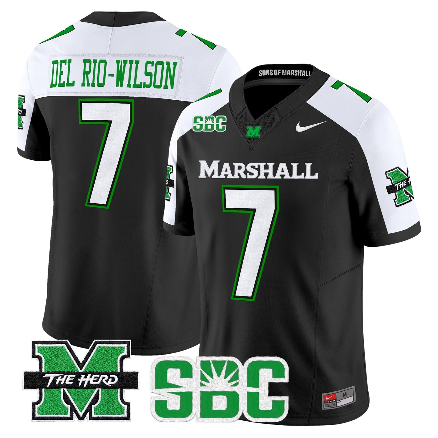  Marshall Thundering Herd 2026 Vapor Limited Jersey - Stitched